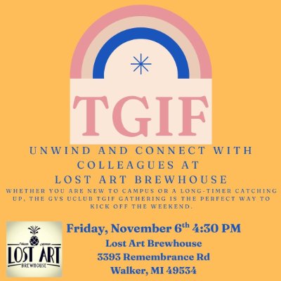 November University Club TGIF Social Gathering